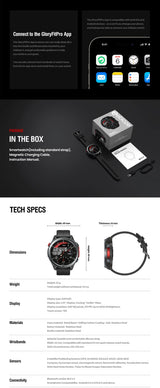 Zeblaze Stratos 4 GPS Smartwatch – AMOLED 1.43"
