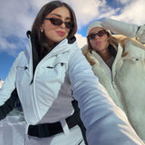 Women’s All-Weather Hooded Ski Jumpsuit