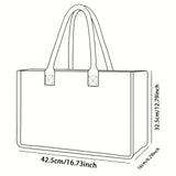 Dachshund & Paw Print Everyday Tote Bag