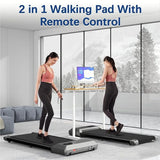 Superun 300 lbs Walking Pad Treadmill 2.5HP – Home Fitness
