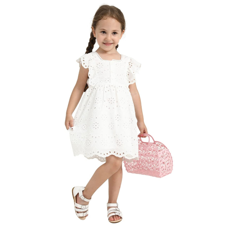 Girls' Woven Basket Tote Bag – Disassemble & Play