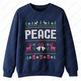 Playful Matching Couples Christmas Hoodie