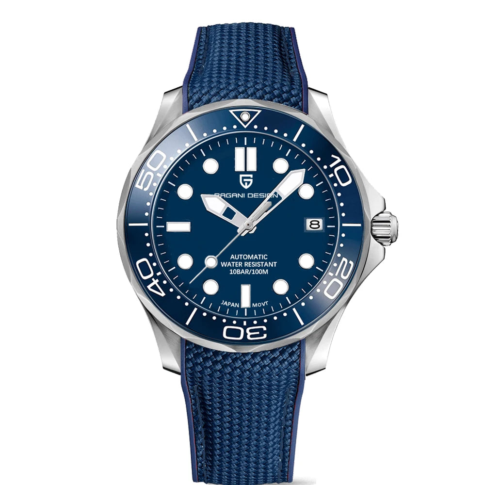PAGANI DESIGN Men's Watches Luxury Automatic Watch For Men 2025 New 100M Waterproof Mechanical Wrist watch Men Sapphire crystal