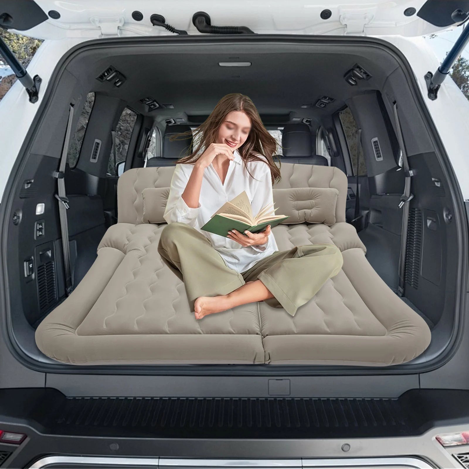 SUV Inflatable Air Mattress – Comfort Camping & Road Trip Bed