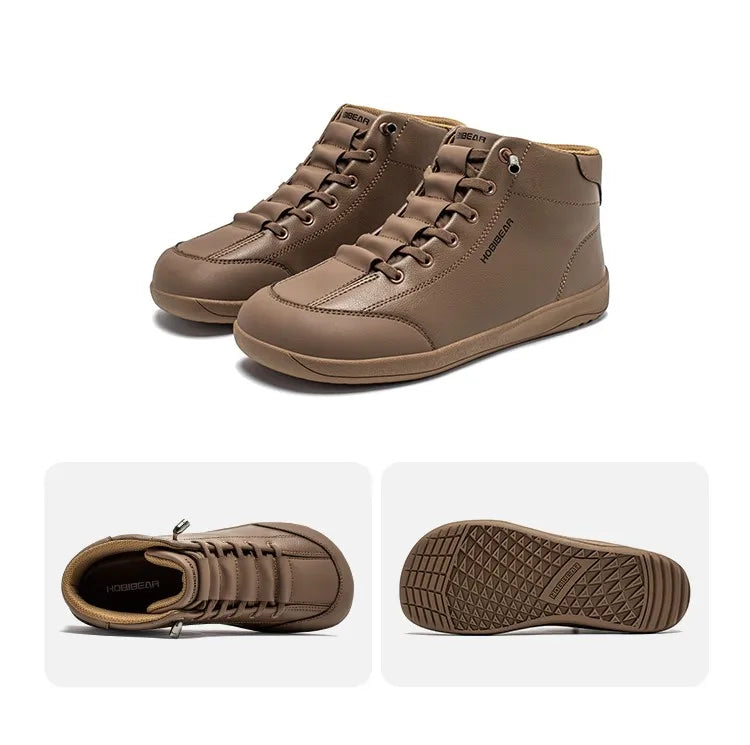 HOBIBEAR Wide-Toe Barefoot Ankle Boots
