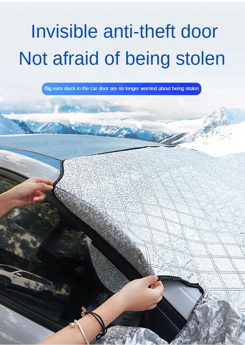 LEIBOO Magnetic Car Snow Cover & Windshield Protector