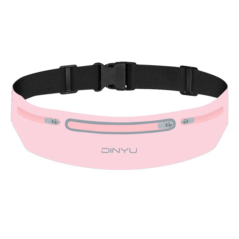 Professional Running Waist Bag Sports Belt Pouch Mobile Phone Case Men Women Hidden Pouch Gym SportsBags Running Belt Waist Pack