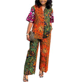 Boho Ethnic Print Two-Piece Set