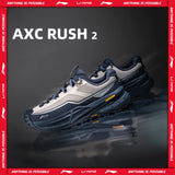 Li-Ning Unisex AXC RUSH 2 Outdoor Hiking Shoes BOOM Cushion Lightweight Springy Stable LiNing Anti-slip Sneakers AHTW003