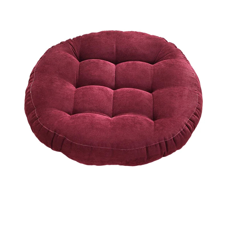 Round Floor Cushion Seating for Adults,Tufted Thick Meditation Cushion for Floor Seating Yoga Living Room Office