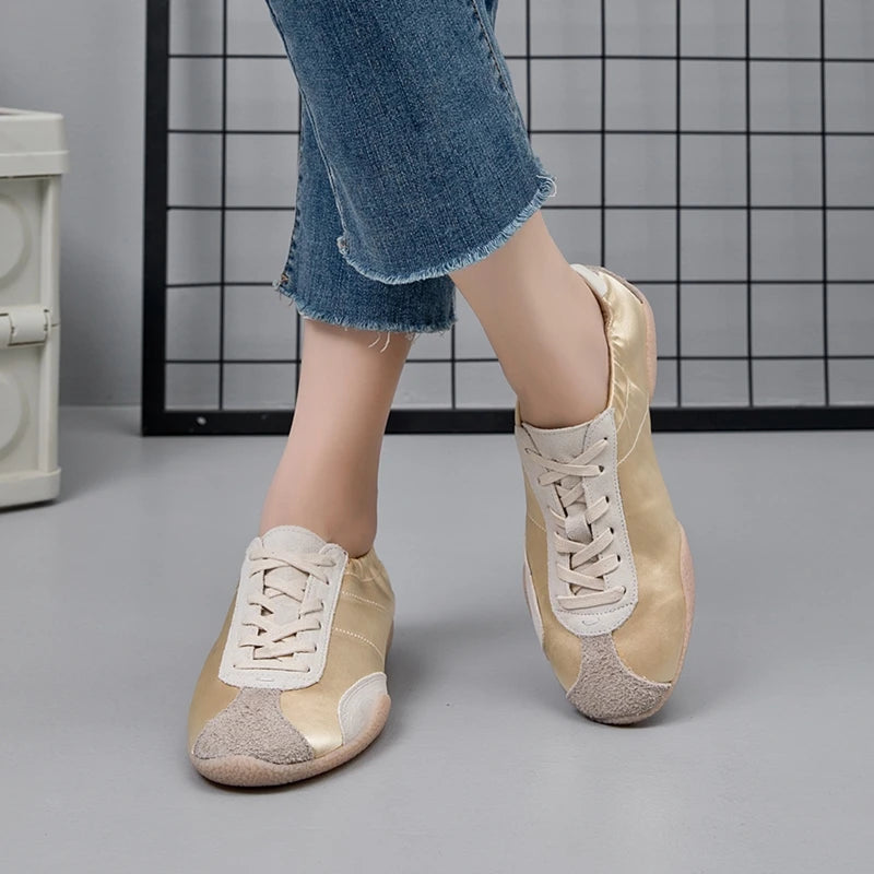 AIYUQI 2026 New Women's Sneakers Shoe Anti-slip and Breathable Women Training Shoes Flat Casual Girl Shoes for Spring and Autumn
