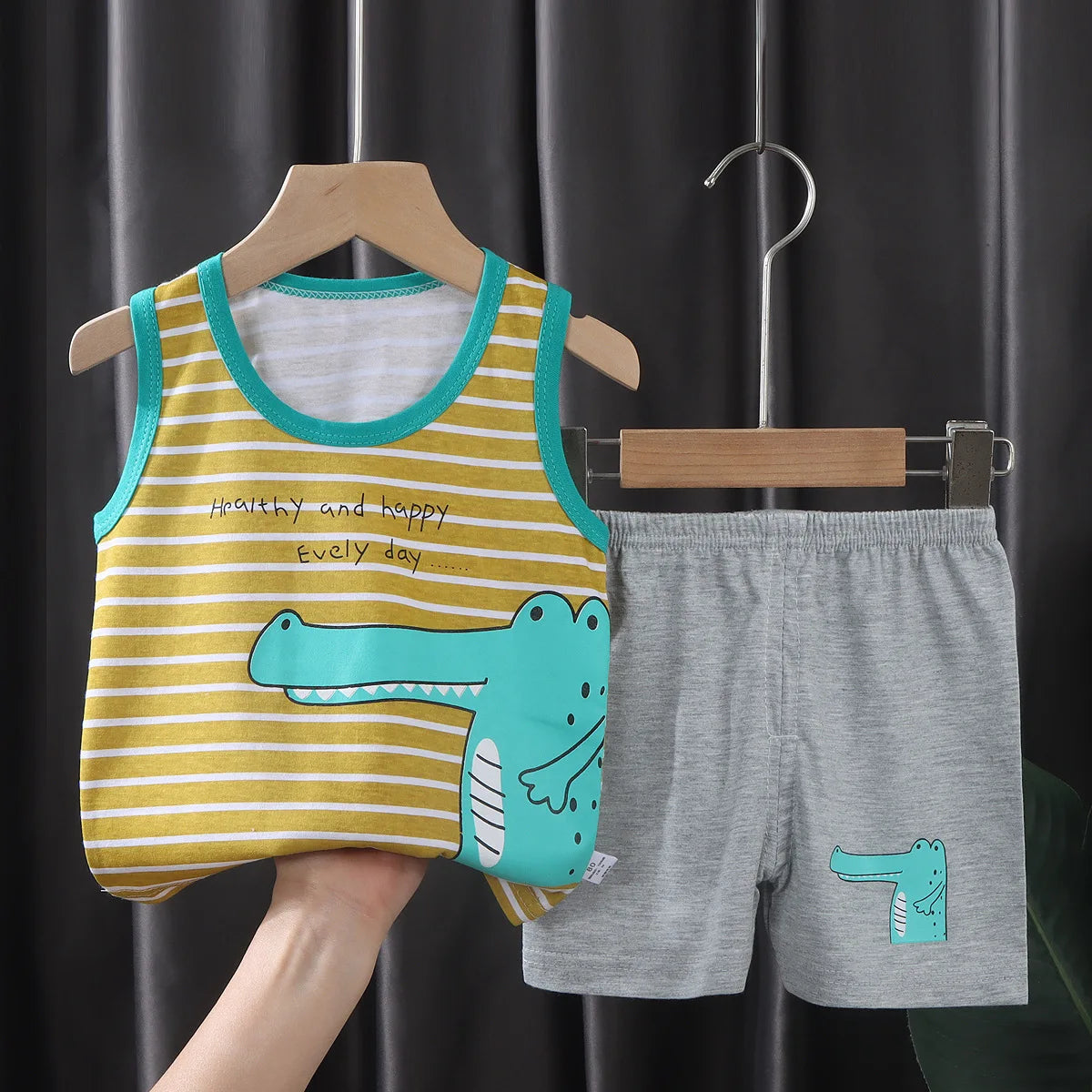 2-Piece Cotton Summer Set