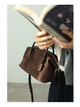 Women Genuine Leather Luxury Crossbody Bags With Adjustable And Detachable Shoudler Strap Elegant Soft Handbag