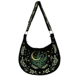 Women's Shoulder Bag High Quality Gothic Embroidery Famous Brands Designer Crossbody Bag Large Capacity Exquisite Female Bags
