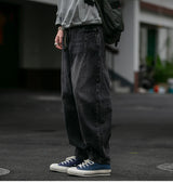 Men's Loose Fit Denim Cargo Jeans
