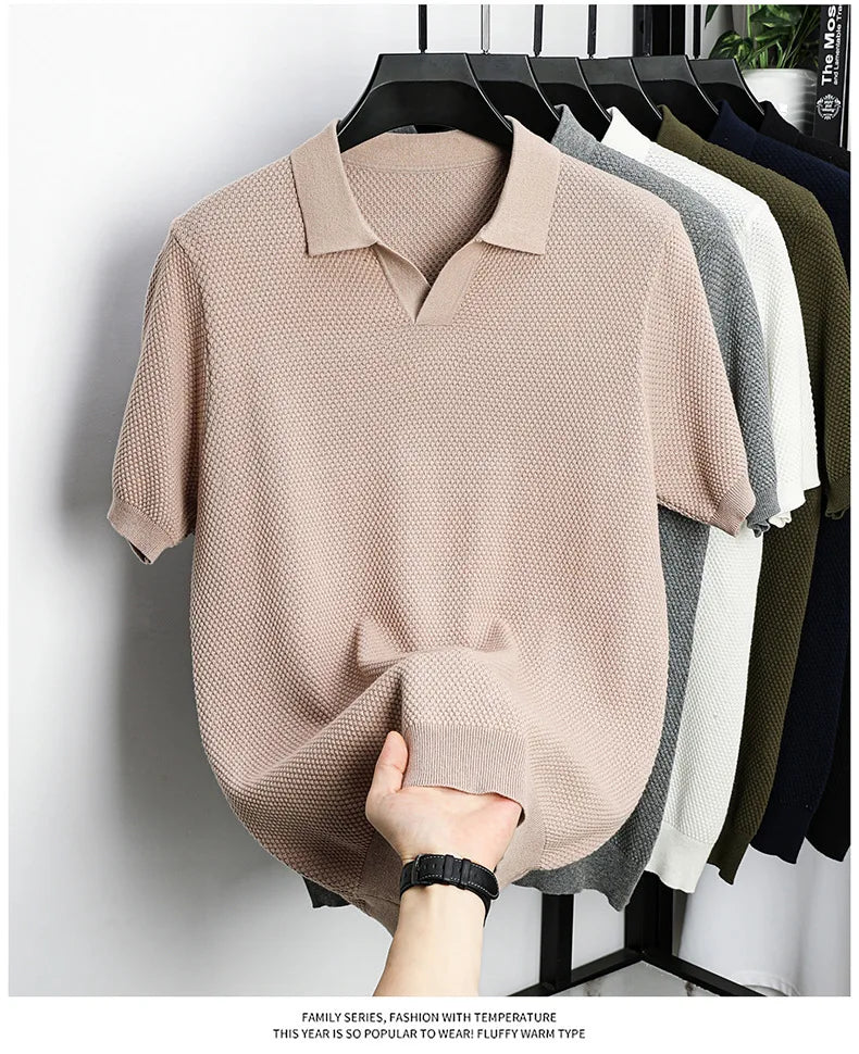 Men's Premium Cotton Polo Shirt | Relaxed Summer Fit