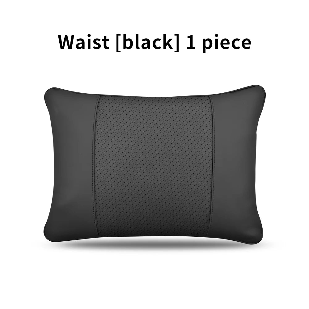 Tesla Model 3/Y Juniper Nappa Leather Car Seat Neck Pillow
