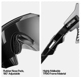 Kapvoe Sports Sunglasses for Men Women Youth Baseball Cycling Running Driving Fishing Golf Motorcycle Outdoor Glasses UV400