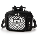 Novelty Tv Shape Ita Bag Retro Television Women Shoulder Bag Design Ita Backpack with Inserts Girls Crossbody Bag