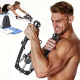 FED Fitness 3-in-1 Arm Trainer & Ab Roller | 15-Level Hydraulic