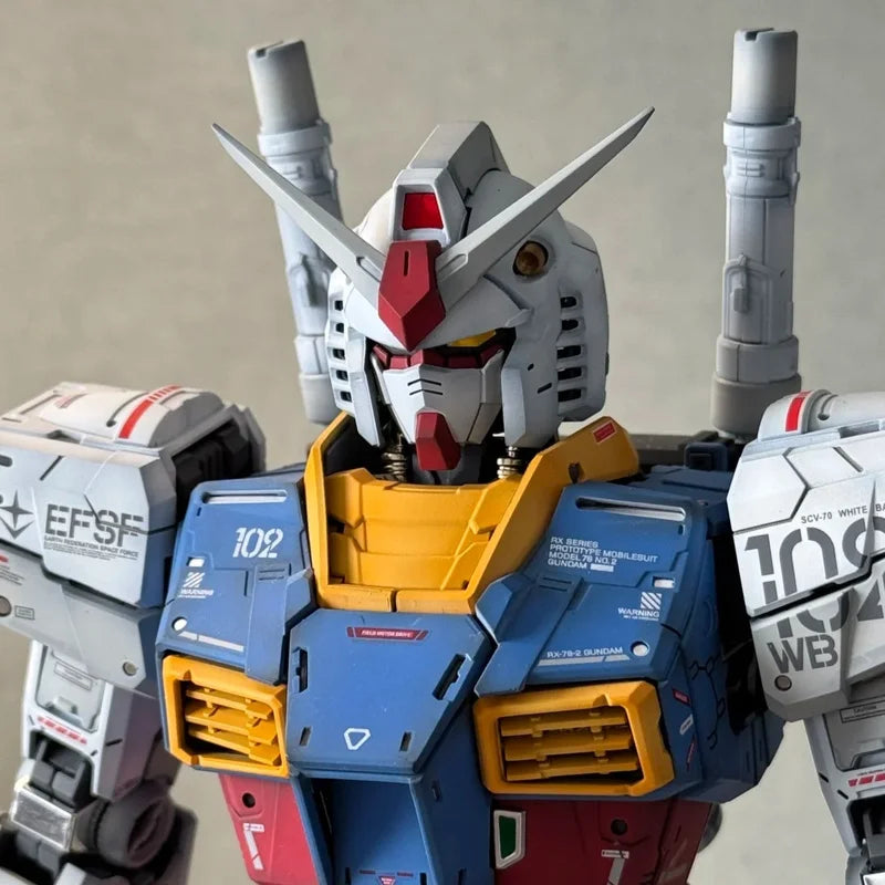 【IN STOCK】1/60 PGU 2.0 RX-78-2 High-Precision Framework Assembly Action Figure Doll Model Kit Figure Collection Toy Holiday Gift
