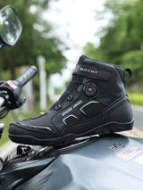 Motorcycle Riding Men Boots Waterproof Motocross Cycling Shoes Off-Road Motorbike Racing Anti-drop Breathable Equipment Sof