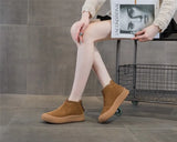 Premium Genuine Leather Winter Snow Boots