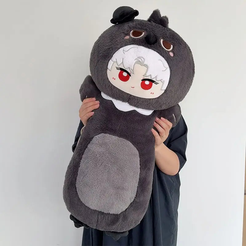 Love And Deep Space 80cm Long Large Throw Pillow Zayne Rafayel Sylus Xavier Plush Doll Pillow Doll Ornament Birthday Gift