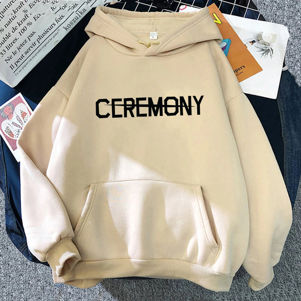 KARMA Vintage-Inspired Fleece Pullover Hoodie