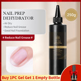 BORN PRETTY 250g Super Top Coat Gel Nail Polish Base Gel Matte Top Coat Semi-Permanent Varnish Soak Off Nail Art Functional Gel