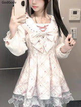 Kawaii Sweet Lolita Bow Dress