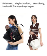 Amazing Song Toast Bag Large Leather Crossbody