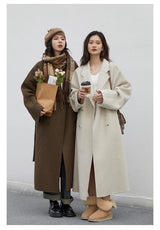 Retro Double-Sided Woolen Overcoat