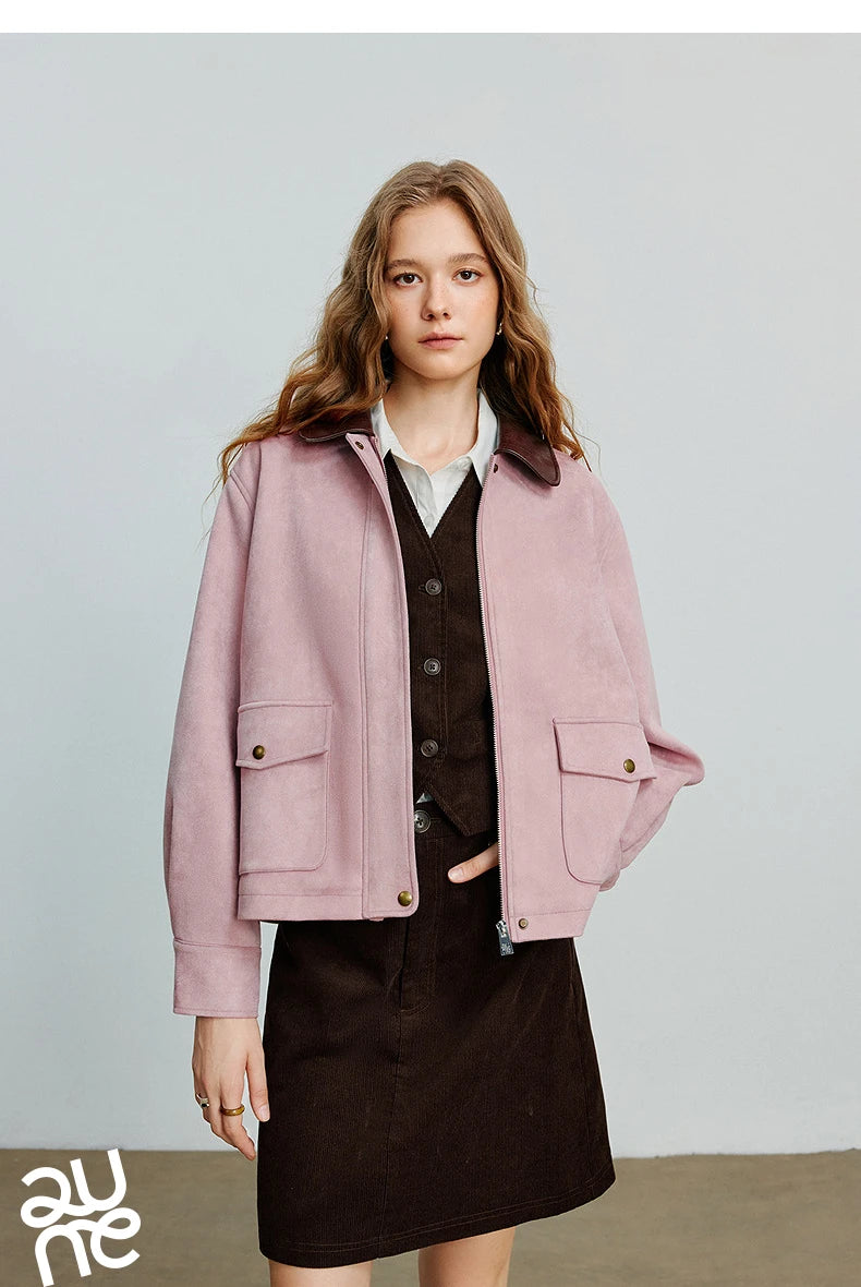Toyouth Corduroy A-Line Mini Skirt | Autumn 2025