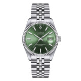 CADISEN Men Mechanical Watch Top Brand Luxury Automatic Watch Business Stainless Steel Waterproof Watch Men Relogio Masculino