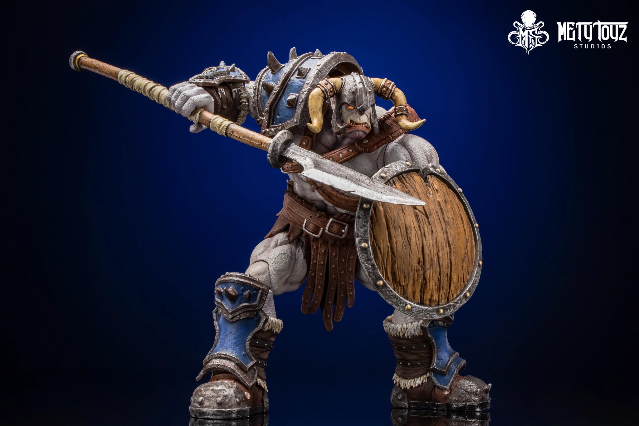 Metytoyz Limited Adventurer World Orc Ork Captain Kagas Bounty Hunter Bloody Hands Morlock Soldier Action Figure Special Edition