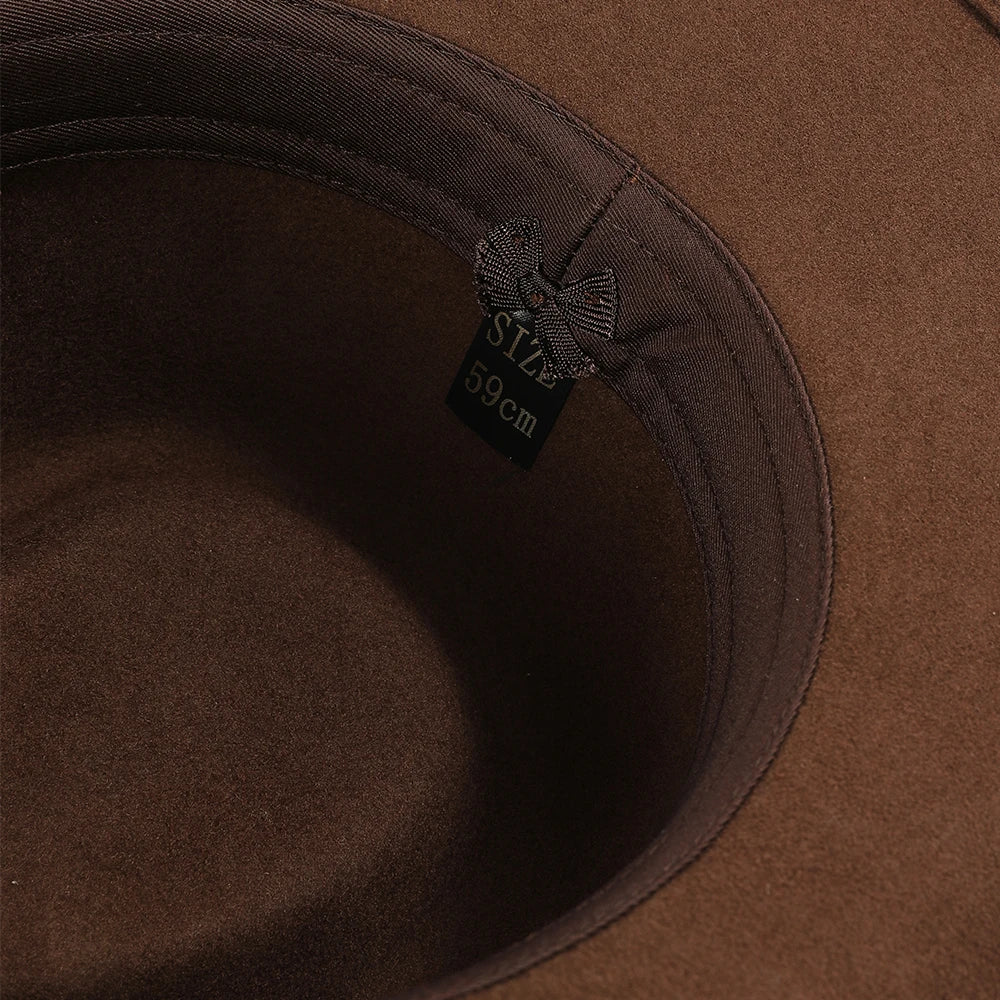 Men's Crushable Wool Felt Fedora | Adventure Outback Hat