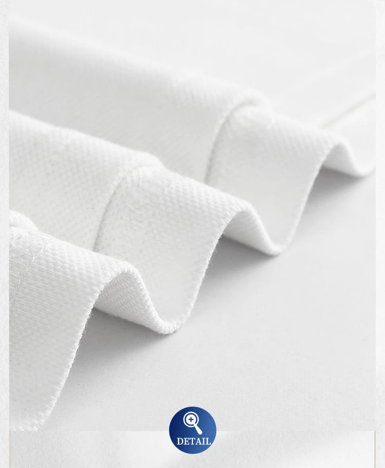 Men's Embroidered Cotton Polo Shirt – Breathable Summer Fit