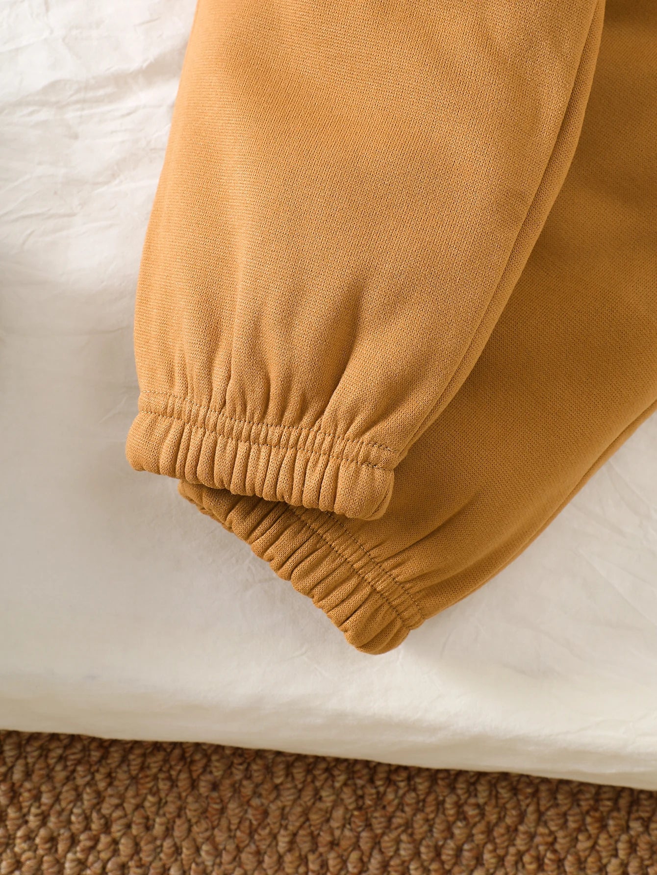 Toddler Boys’ 2-Piece Winter Fleece Set - Funny Bear Thick Pullover & Printed Pants