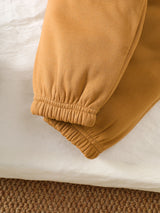 Toddler Boys’ 2-Piece Winter Fleece Set - Funny Bear Thick Pullover & Printed Pants