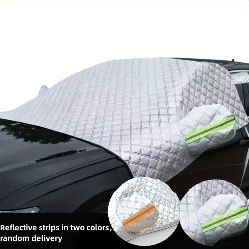 Universal Half Car Cover – Snow, Frost & Sun Shield