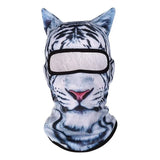 3D Cat Ski Balaclava – Animal Face Covering Hood