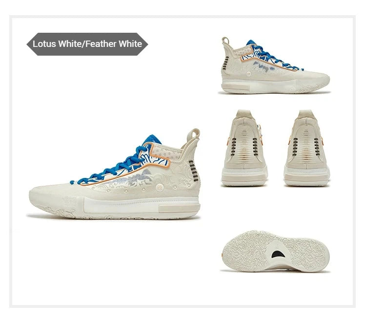 361 Degrees Joker 1 SE Men Basketball Shoe New Trendy Leather Lightweight Shock-Absorbing Wear-resistant Male Sneakers 672521123