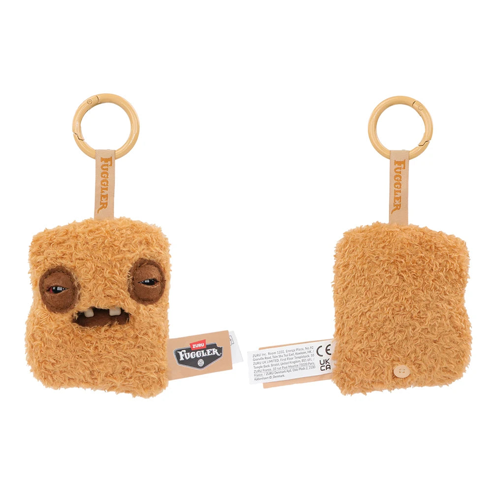 Original Fuggler Keychain Plush Toys Fugglers Fugg Alley Cat Pandents Stuffed Animal Fugg UNGGETS Keyrings Plushies Dolls Gifts