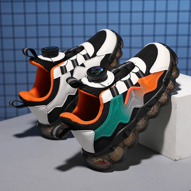 Kids' Lightweight Mesh Running Sneakers