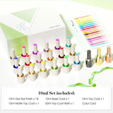 VENALISA 10ml Gel Polish Kit – HEMA & TPO Free