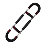 40KG u shape Hand Gripper Strengths Twister Arm Trainer Power Twister Bar Fitness Equipment for Men and Women Home Workout