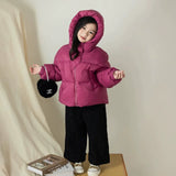 Kids' Hooded Winter Puffer Jacket