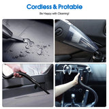 Cordless Handheld Vacuum | 6000Pa Wet & Dry | USB