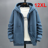 Men’s Plus Size Fleece Hoodie, Up to 12XL